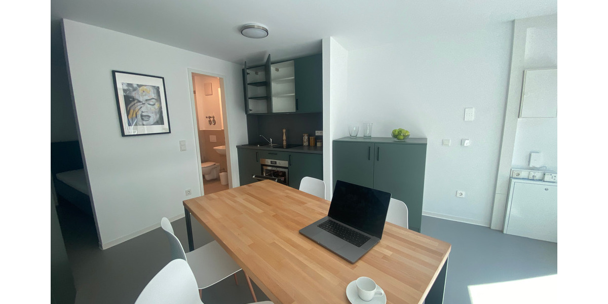 Aktion! Schicke möblierte Wohnung für Berufseinsteiger & Studierende - rollstuhlgerecht| Suite Plus 1 zimmer