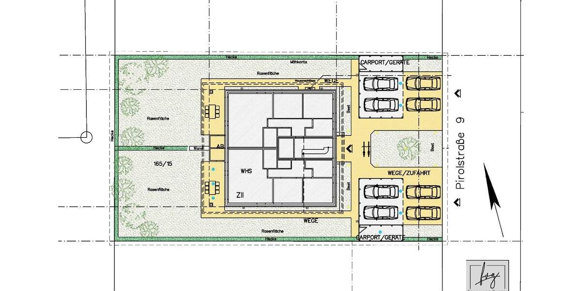 Moderne helle 3-Zimmerwohung, Terrasse, Einbauküche und Carport 3 zimmer