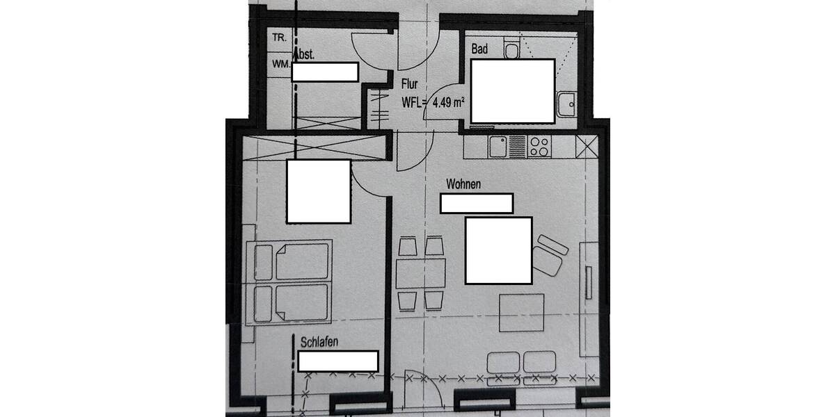 Etagenwohnung Varel - 2 Zimmer, 79 m&sup2;, 254.000&euro; | Angebot:25671283