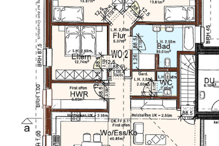 Neubau-Wohntraum im Grünen! OG-Wohnung m. Einbauküche, Carport u. Dachterrasse! zimmer