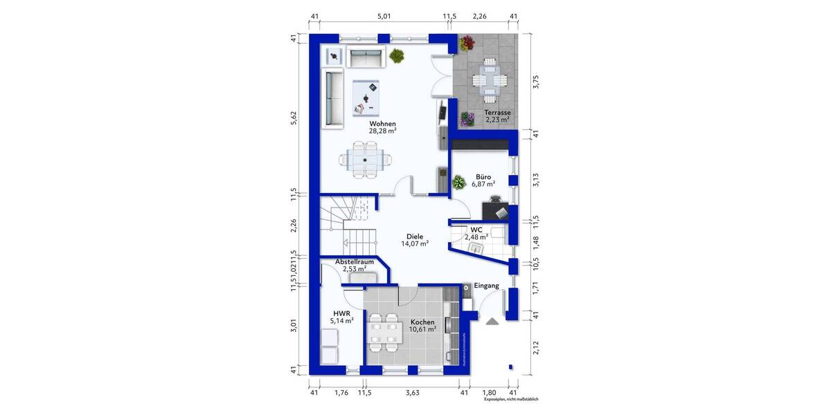 Doppelhaushälfte Edewecht Friedrichsfehn - 5 Zimmer, 125 m&sup2;, 399.000&euro; | Angebot:26798660