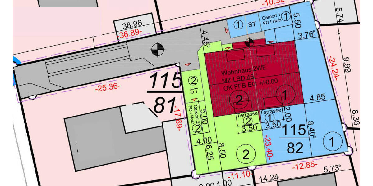 Doppelhaushälfte Wardenburg Wardenburg II-West - 4 Zimmer, 100 m&sup2;, 389.000&euro; | Angebot:26093465