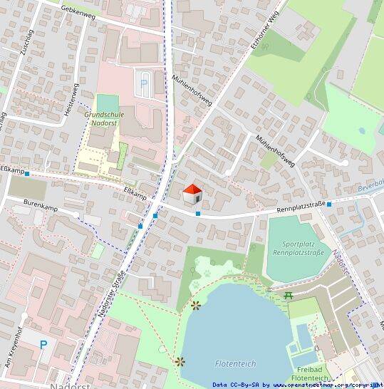 Etagenwohnung Oldenburg / Nadorst Ohmstede - 3 Zimmer, 54 m&sup2;, 750&euro; | Angebot:26891924