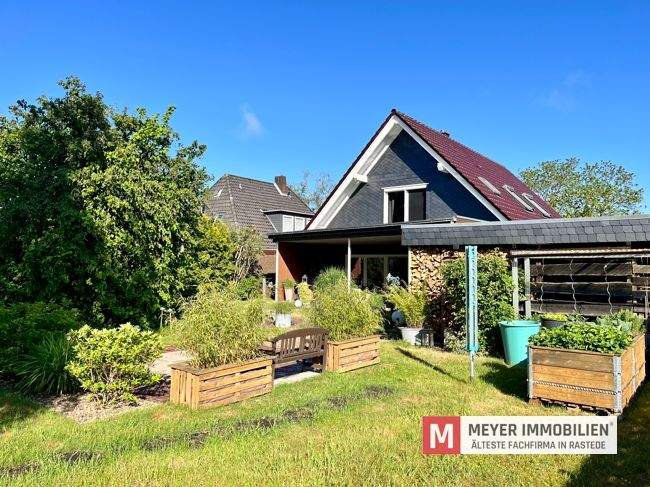 Kernsaniertes Einfamilienhaus mit Doppelgarage und Blick ins Grüne am Ortsrand von Rastede (Obj.-Nr.: 6567) 6 zimmer