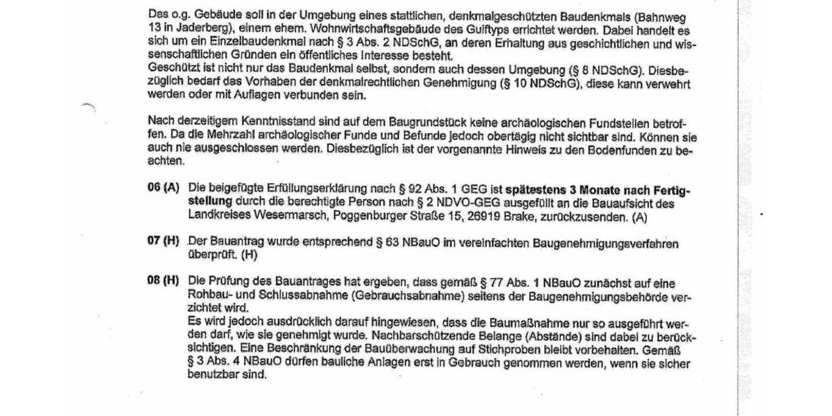 Grundstück Jade Jaderberg - 180.000&euro; | Angebot:25740794