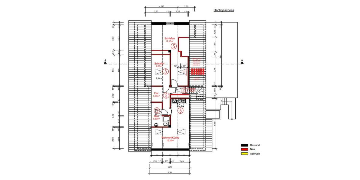 Etagenwohnung Edewecht - Wildenloh Wildenloh - 3 Zimmer, 58 m&sup2;, 812&euro; | Angebot:26804272
