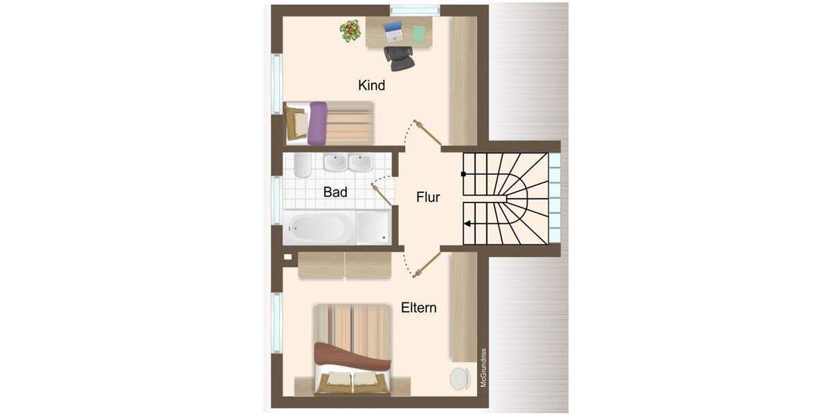 Helles Architektenhaus auf ruhigem Hintergrundstück in OL-Dietrichsfeld (Obj.-Nr. 6569) 4 zimmer