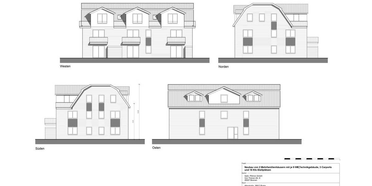 Zentral. Modern. Komfortabel. - 2 ZKB-Eigentumswohnung im Neubauprojekt in Brake 2 zimmer