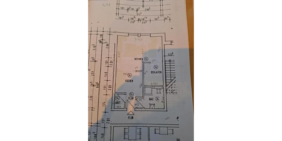 Etagenwohnung Westerstede - 1 Zimmer, 43 m&sup2;, 625&euro; | Angebot:26694614