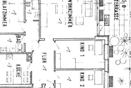Optimal geschnittene 4 Zi.Whg EG Ortskern Wardenburg 4 zimmer