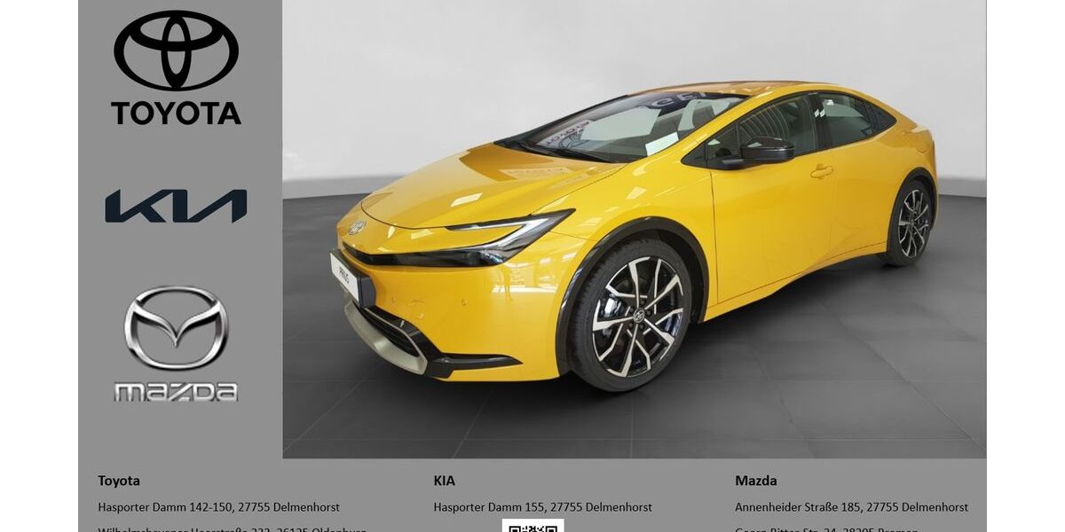 Toyota Prius 12.500 km 34.450 € Delmenhorst 27755