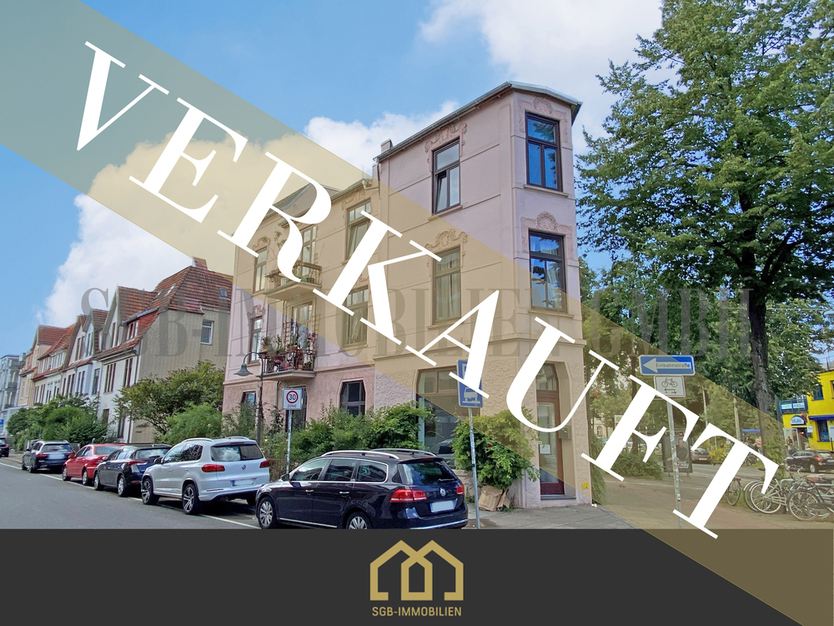 Verkauft:Bremen Peterswerder Kleine Penthouse Wohnung mit Blick über Bremen + 2 Balkonen