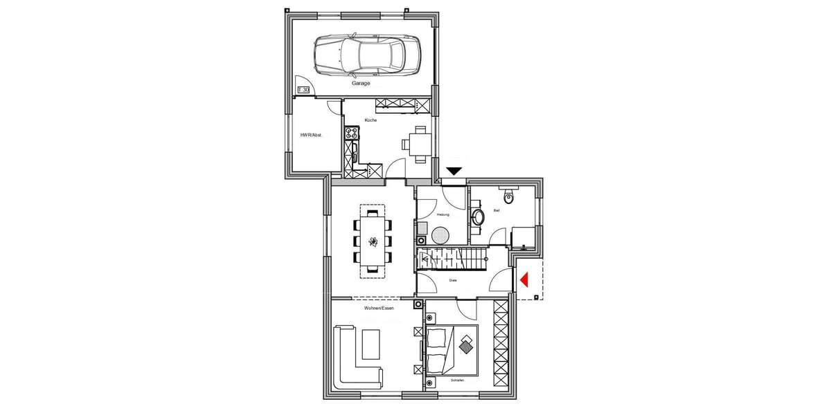 6622 - Ihr neues Zuhause: Gemütlichkeit trifft Natur - Einfamilienhaus in ruhiger Lage von Jeddeloh 4 zimmer