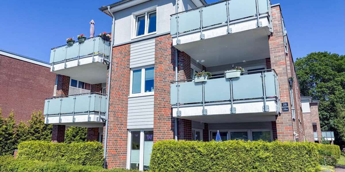 Etagenwohnung Oldenburg Bürgeresch - 2 Zimmer, 65 m&sup2;, 745&euro; | Angebot:26844037