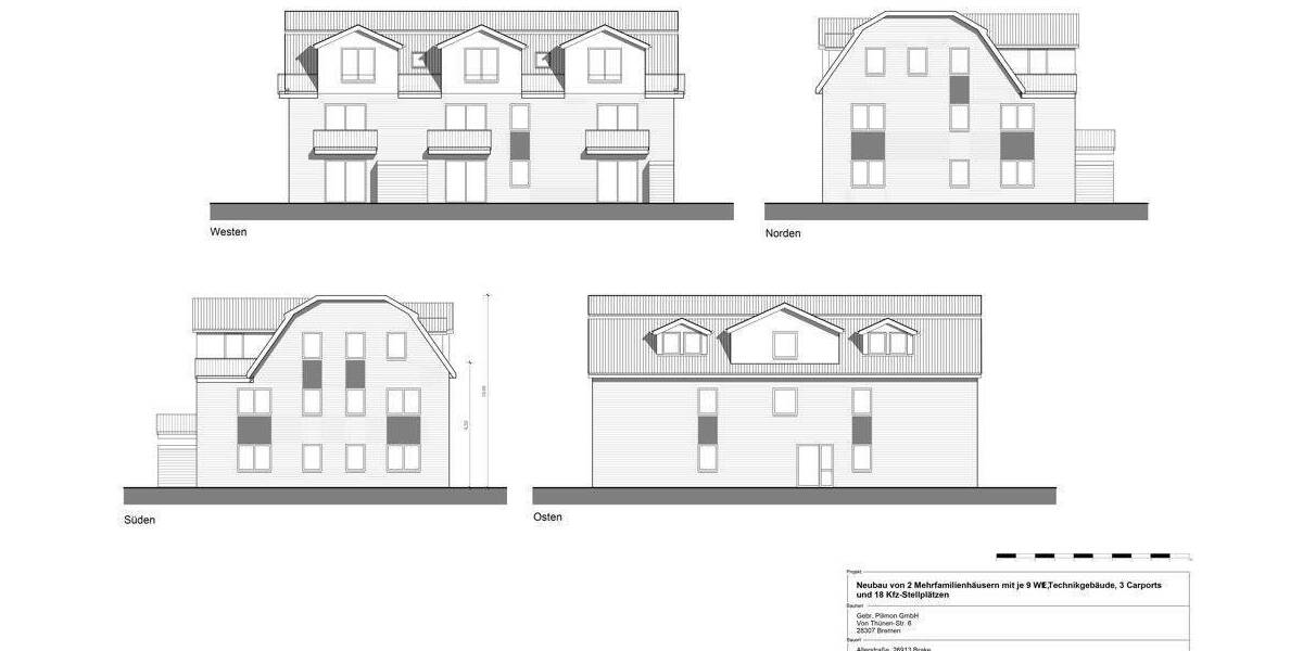 Etagenwohnung Brake - 3 Zimmer, 75 m&sup2;, 260.000&euro; | Angebot:25729041